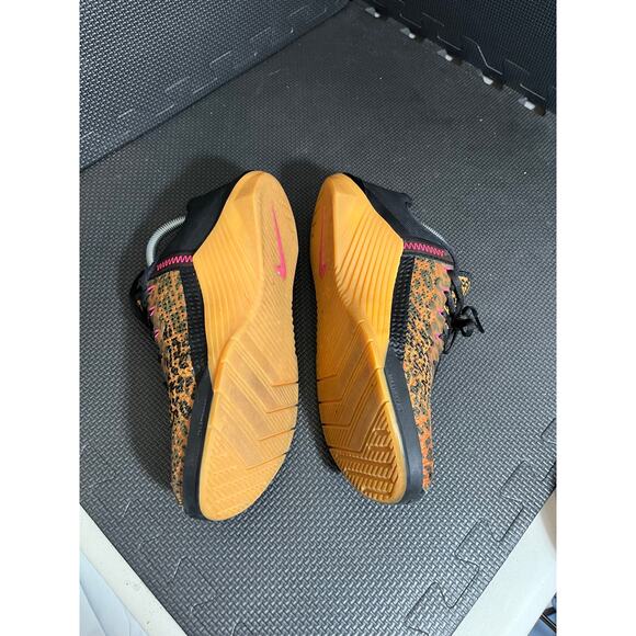 Nike Metcon 6 Shoes Women's Sz 10 Cheetah Print Lifting Training AT3160-096 - Picture 4 of 8